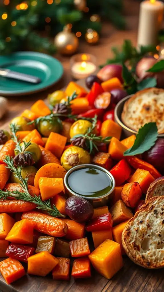 sweet potatoes and onions