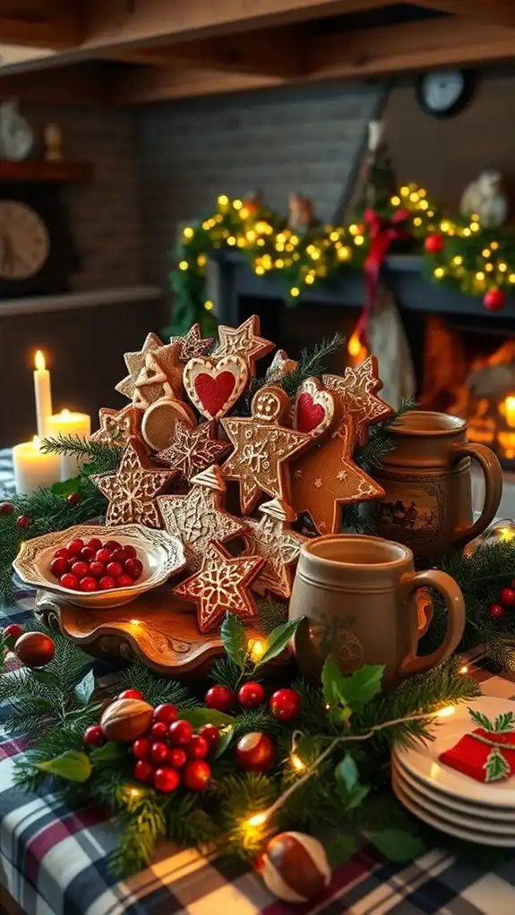 traditional german gingerbread cookies
