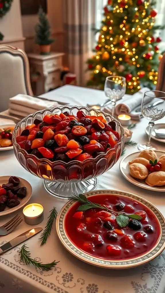 traditional polish fruit compote