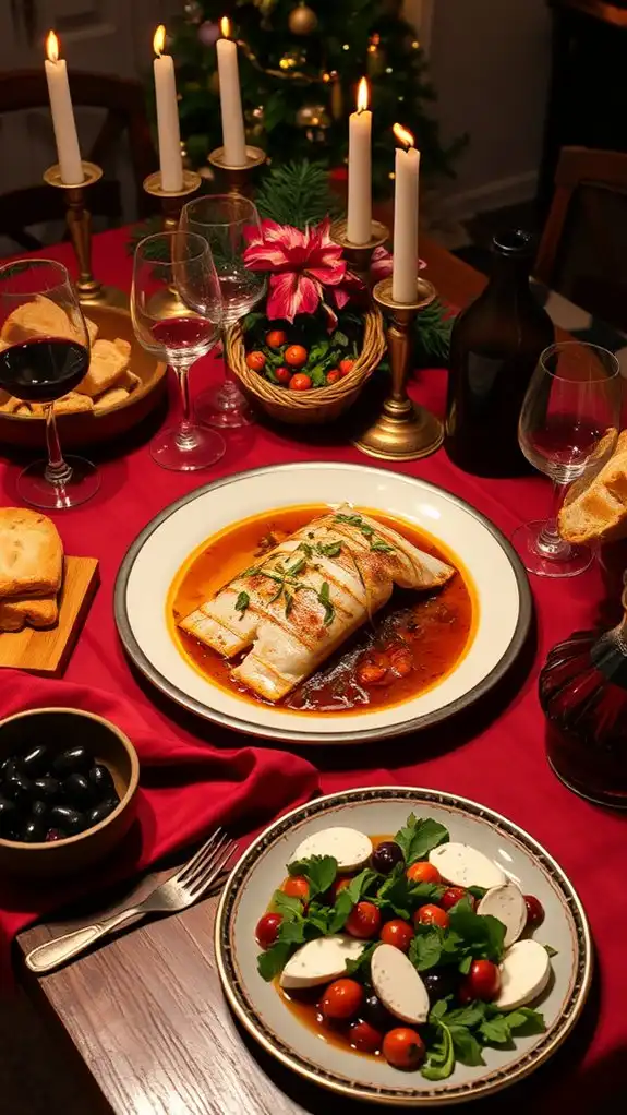 traditional salted cod dish