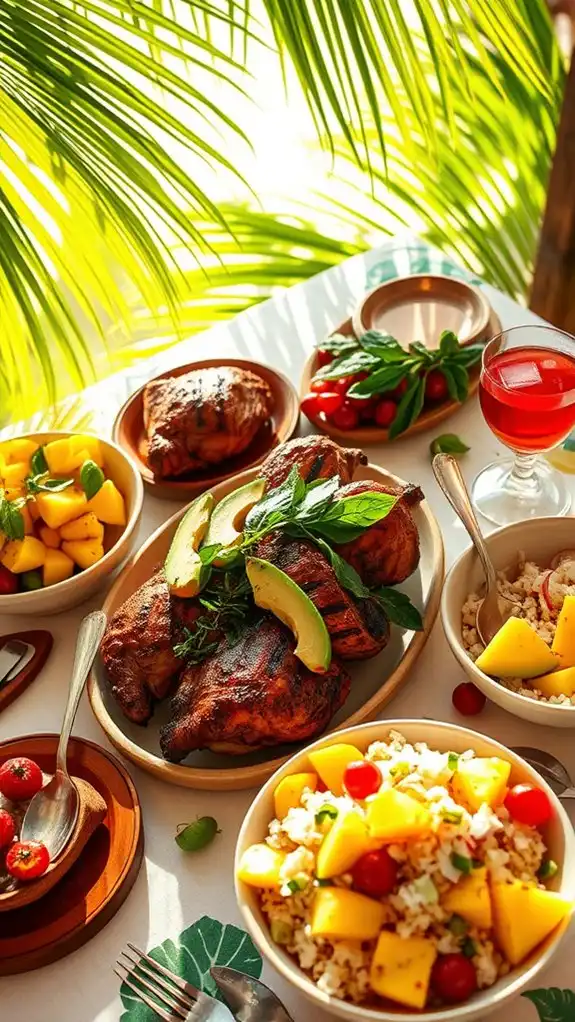 tropical jerk chicken marinade