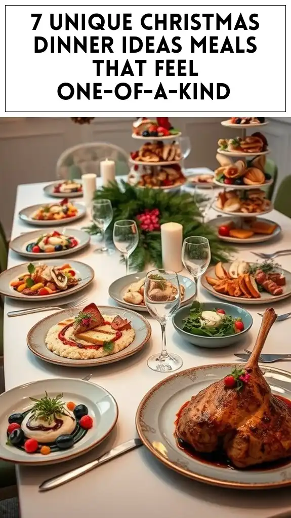 unique christmas dinner ideas