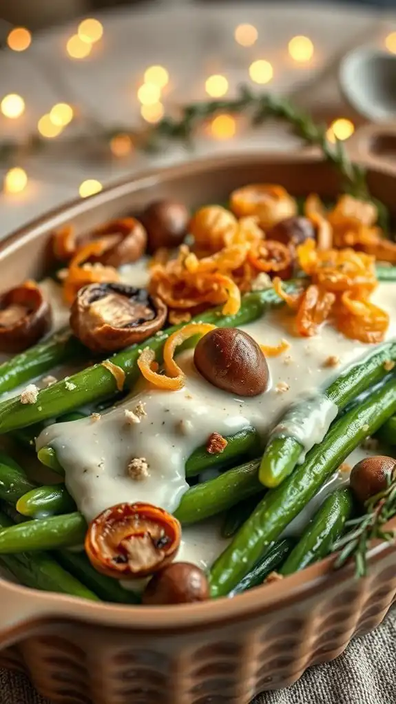 vegan green bean casserole