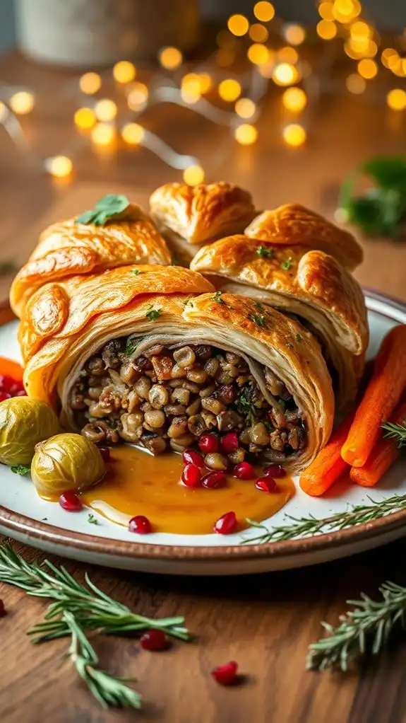 vegan mushroom wellington recipe