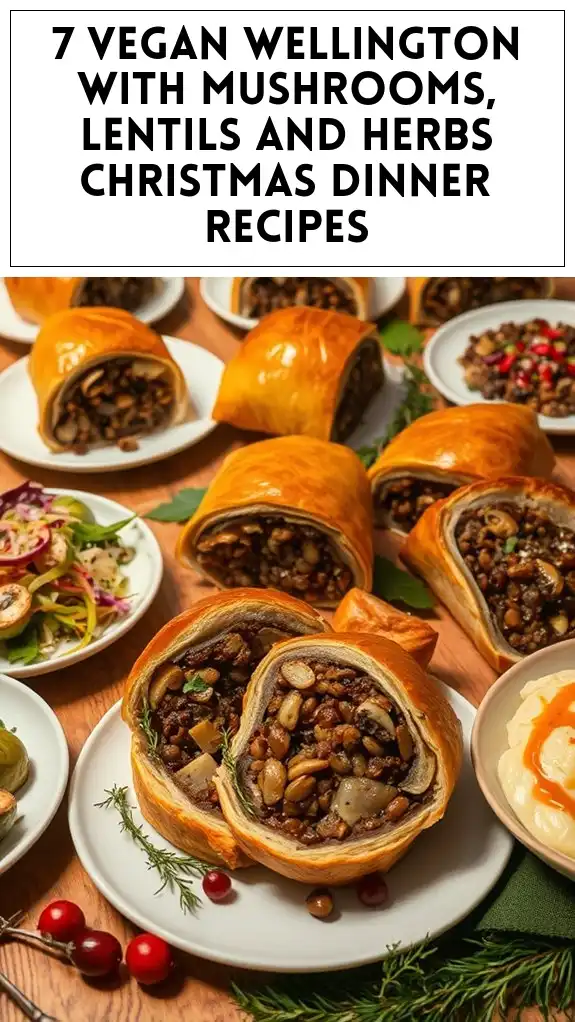 vegan wellington christmas recipes