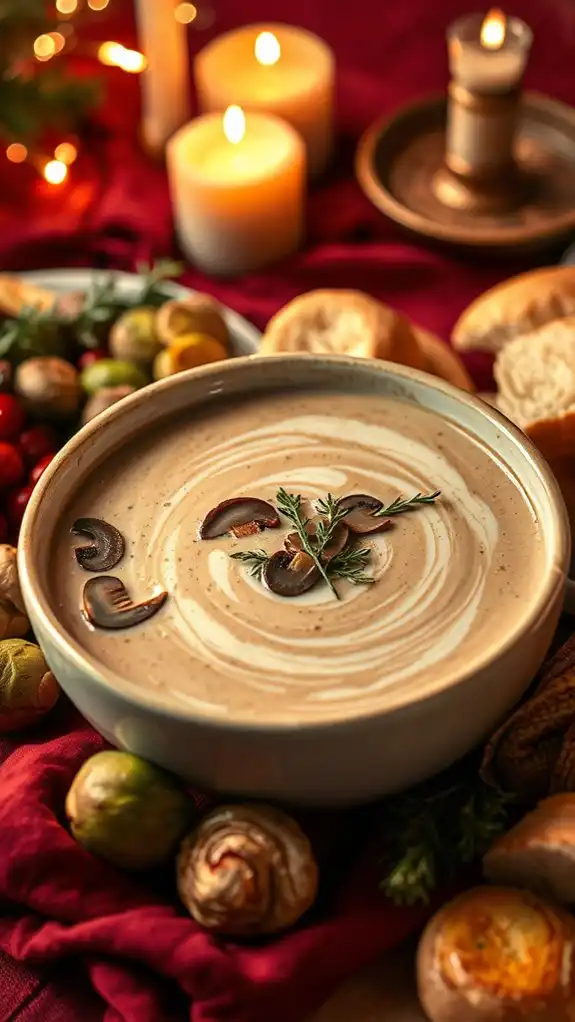 velvety mushroom soup recipe