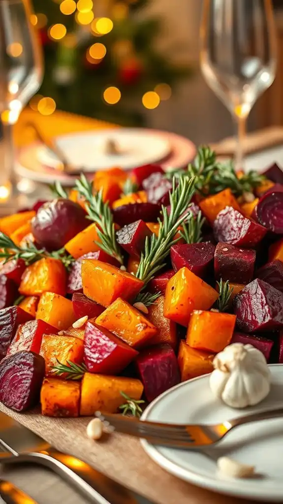 vibrant roasted vegetable medley