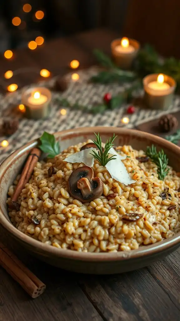 vibrant vegan barley risotto