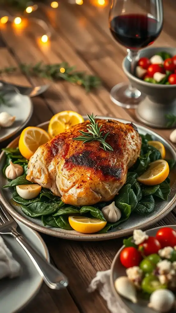 zesty olive oil chicken